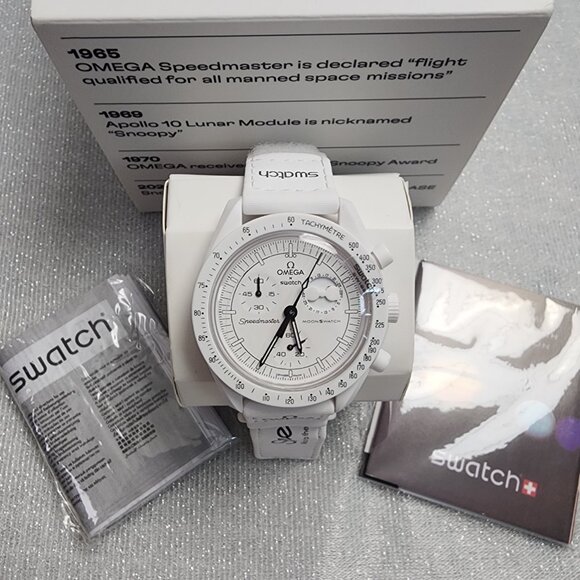 Swatch X Omega Bioceramic Moonswatch Mission To The Moonphase - FULL MOON